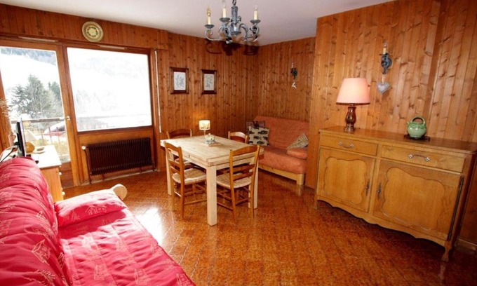 Le Chinaillon Apartment | Chaleureux Studio pour 4 au Chinaillon, Balcon, Proche Skibus et Commerces - FR-1-458-89