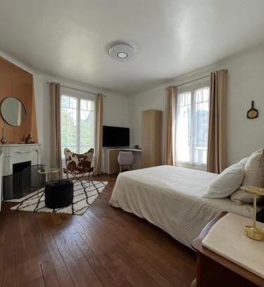 Pomponne Bed & Breakfast | Chambre villa du sentier
