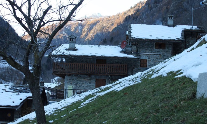 Pontboset Ski Chalet | Champorcher, Typical chalet from the 1700s