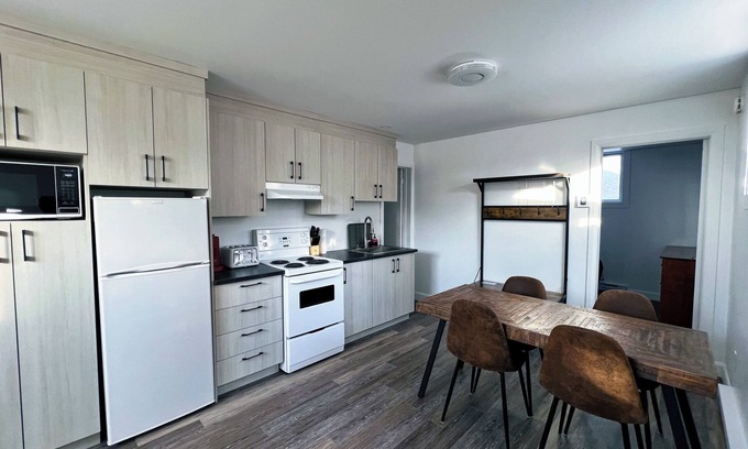 Riviere-du-Loup Regional County Municipality Apartment | Charmant appartement central à RDL