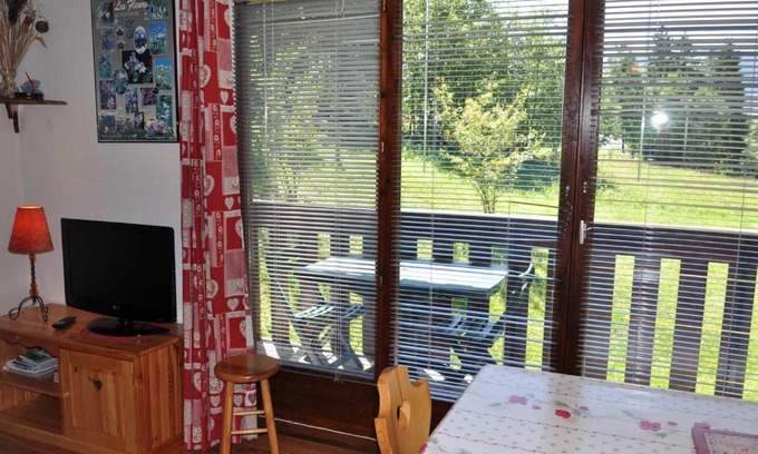 Abondance Apartment | Charmant appartement calme avec balcon et parking à Abondance, 27m² - FR-1-692-70