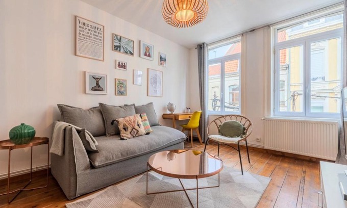 Vauban - Wazemmes Apartment | Charmant appartement une chambre - hypercentre !