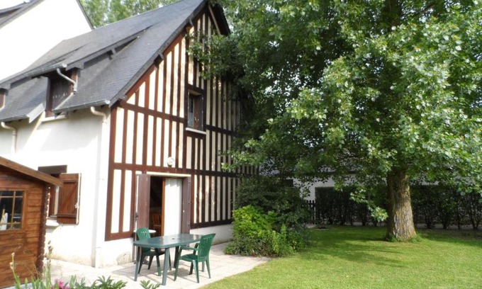 Cabourg Apartment | Charmant cottage familial près de la thalasso, jardin privatif, parking, Wi-Fi, 6 pers. - FR-1-487-276