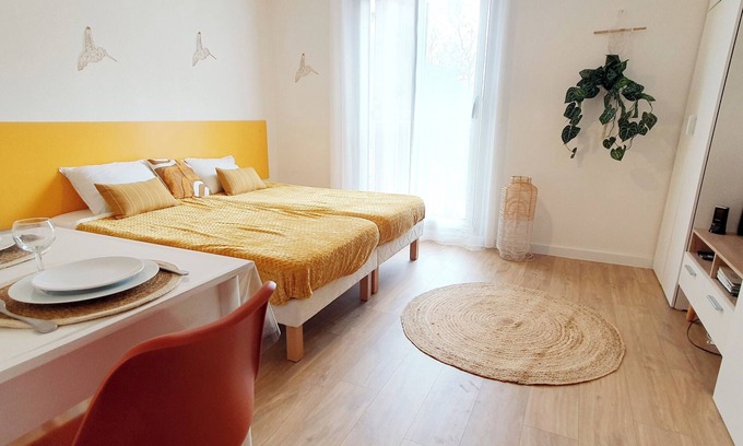 Digne-les-Bains Apartment | Charmant Studio vue Montagne Proche Ville et Thermes