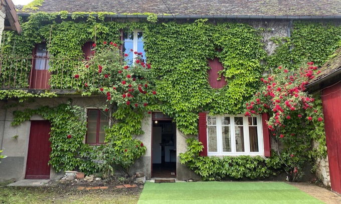 Buxeuil House | Charmante Maison de Campagne Rénovée du 17e 6 Voyageurs Rivière et Jacuzzi