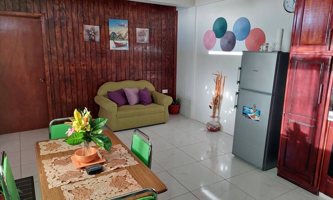 Roseau Apartment | Charming 1-bedroom apartment in gorgeous Giraudel with WiFi, AC, beautiful view