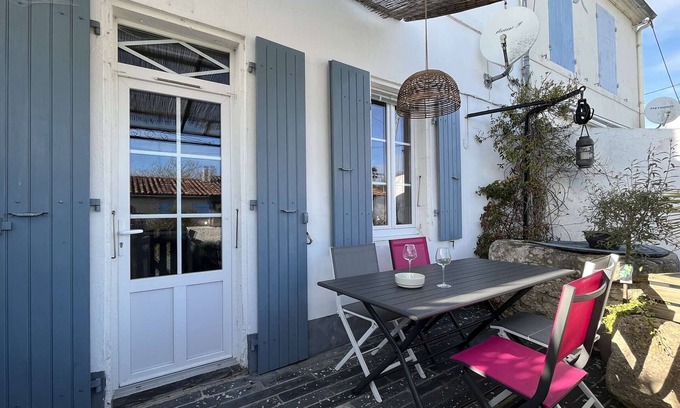 Saint-Denis-d'Oleron House | Charming 2-Bedroom House, Terrace, Close to Beach & Cycle Path