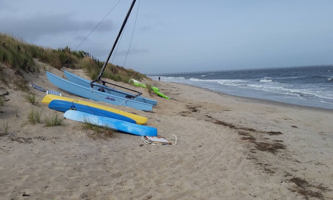 Northwest Condo | Charming Condo At Wide, Sandy Chesapeake Bay Beach; Twin condo is vrbo #176755