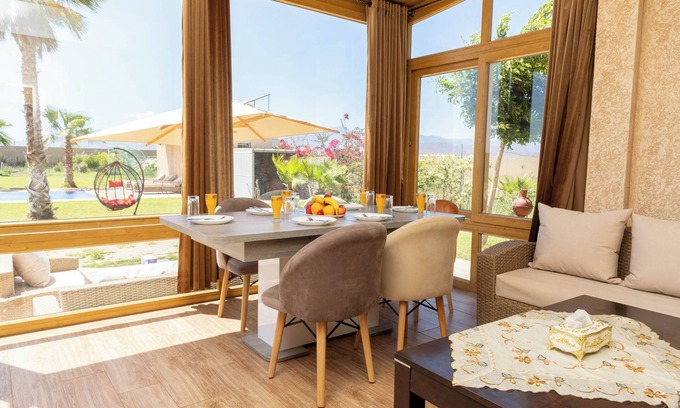 Eddir Villa | "Charming family retreat | Pool Farm - Mountains"