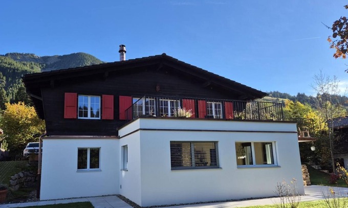 Soerenberg Ski Chalet | Charming flat with fireplace and mountain views
