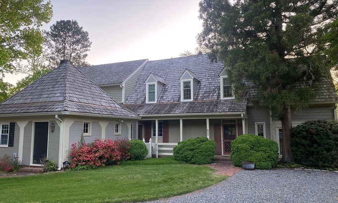 Weems House | Charming furnished 3-bedroom, waterfront home with boat slip on Carters Creek