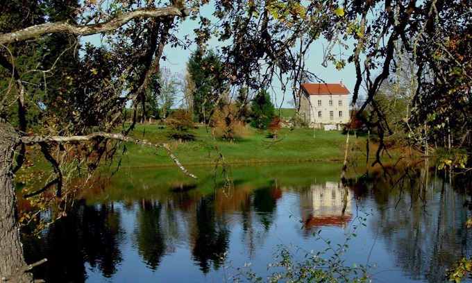 Peyrat-la-Noniere Cottage | Charming gite, 4 stars, Peyrat La Nonière on a land with castle, lake, fishing
