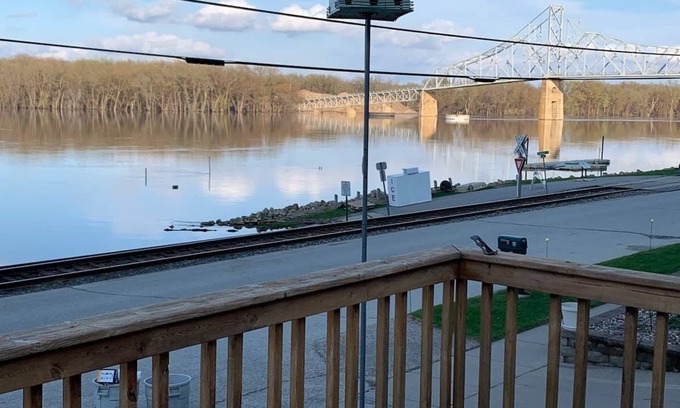 Lansing Township House | Charming House with Amazing Views! Next to Marina and Tiki Bar