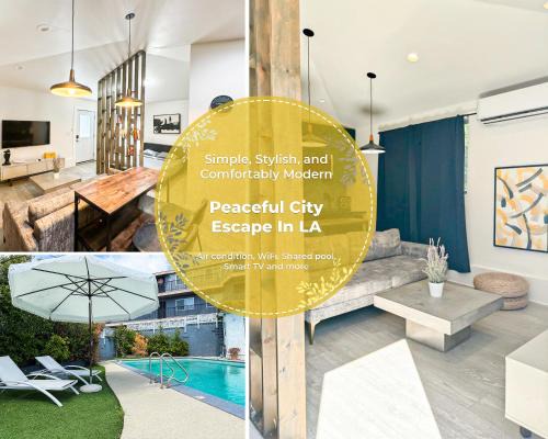 Ladera Heights House | Charming Poolside ADU Near SoFi Stadium - MK3LAD