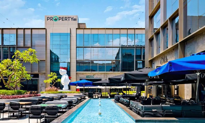 New Cairo Apartment | Charming Rooftop Studio with Garden Views and Modern Amenities