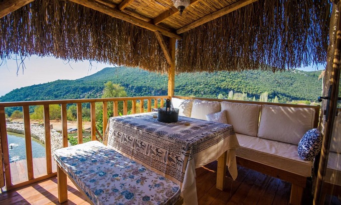 Sarıbelen House | Charming Rustic Style Ecological Honeymoon Villa with Pool and Views