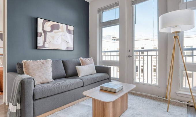 Assembly Square Apartment | Charming Somerville 2BR w/W/D, Gym & Roof, nr Assembly T, by Blueground
