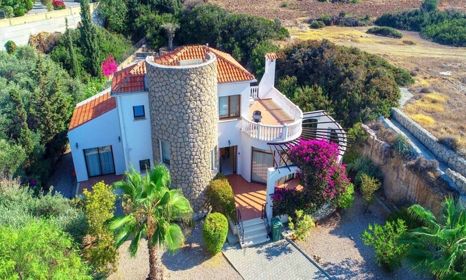 Bahceli House | Charming Stone Feature Villa with Private Pool and Serene Coastal Garden Retreat