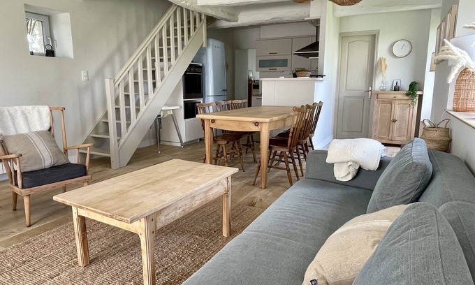 Ploemel House | Charming stone house near bay quiberon/Morbihan Gulf/Large garden