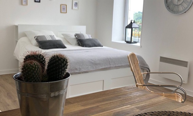 Binic Apartment | Charming Studio Facing the Port and 100 m from the beach