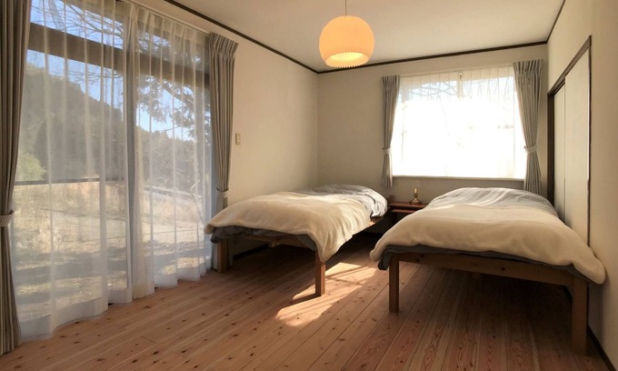 Uchinomaki House | Chartered 1 building A private villa where you c/Aso Kumamoto