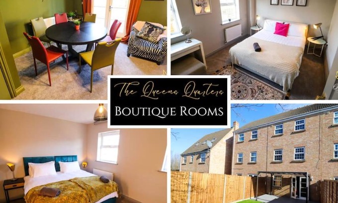Huntingdon House | Cheerful Queens Quarters Boutique Rooms