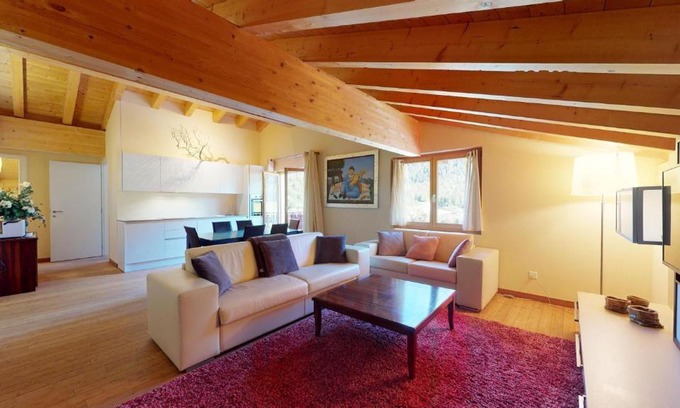 Madulain Apartment | Chesa Seraina Abitaziun Seraina 9 - Mahogany - Madulain