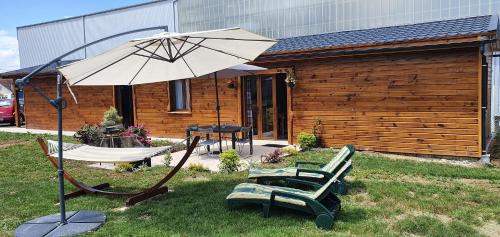 Lannemezan House | Chez LAVALOU Gîte 4* chaleureux en bois
