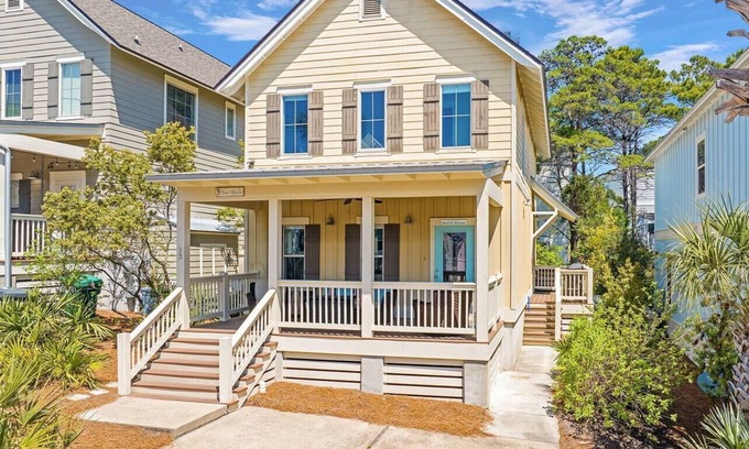 Dune Allen Beach House | Chic 30A Home | Pool Access | Steps to Beach