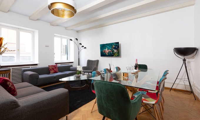 Mulhouse Apartment | Chic & cozy - 2 apartments with 4 bedrooms + dormitory - heart historical center