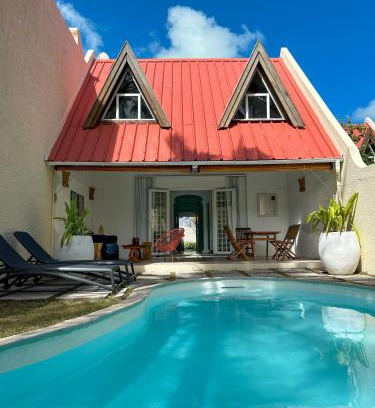 Bain Boeuf House | Chic Home with Private Pool, 1 min to Beach