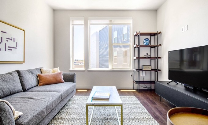 Milpitas Apartment | Chic Milpitas 1BR w/Gym, Pool, walk to BART + Great Mall, by Blueground