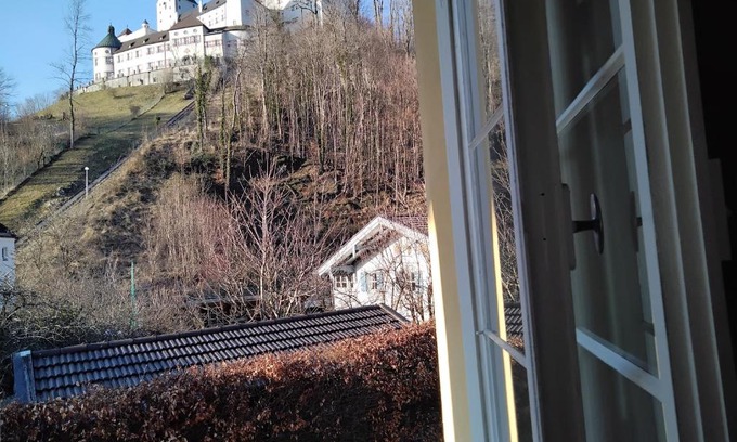 Hohenaschau im Chiemgau Apartment | ciao-aschau Haus zur Burg Ap112 Burgblick