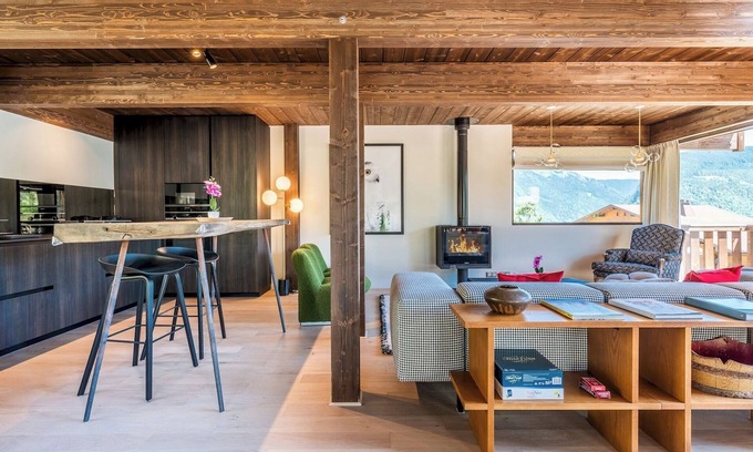 La Cote-d'Arbroz Ski Chalet | CIPOLIN - Design chalet with wonderful outdoors