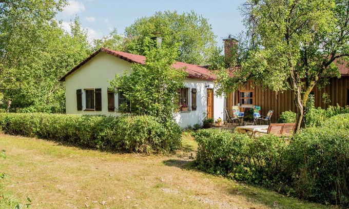 Schnabelwaid House | Classy Holiday Home in Schnabelwaid bei Bayreuth with Sauna
