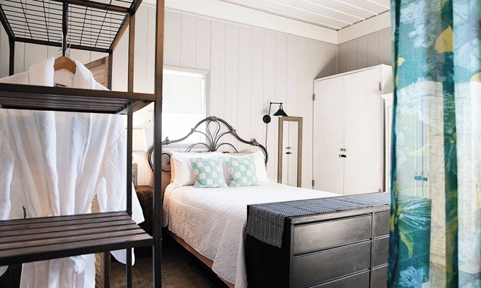 Kerr House | Clean and cozy barn home nestled in the trees with peaceful outdoor spaces!