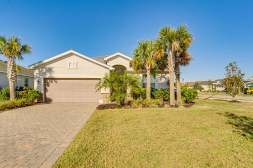 South Gulf Cove House | Coastal Home with Swim Spa and Lanai in Port Charlotte