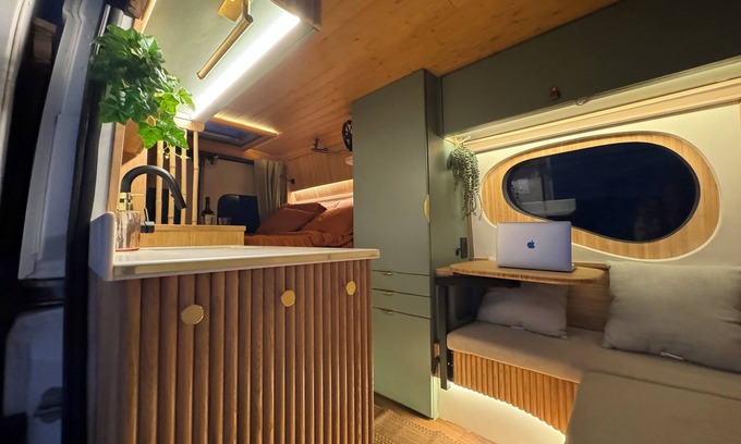 Seaside RV Rental | COCON Van Life | Free Aquarium Tix Laguna Seca Racing Fort Ord Hiking Trail