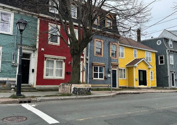 Downtown St. John's House | Colorful Charm Jellybean 3br House In St John's