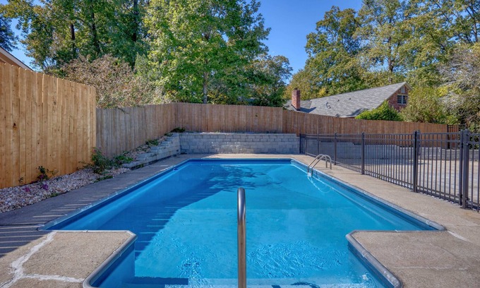 Fortson House | Columbus Oasis: Pool, Hot Tub & Family Fun!