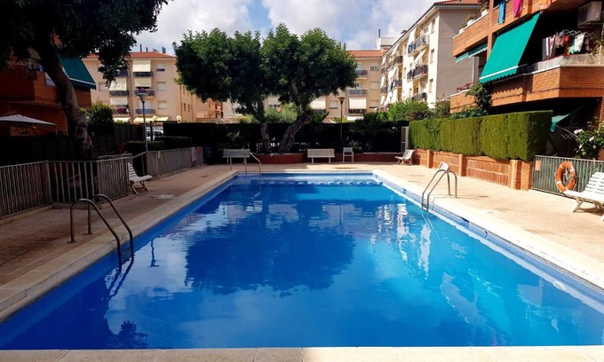 Comarruga Apartment | Comarruga Playa apartamento con piscina