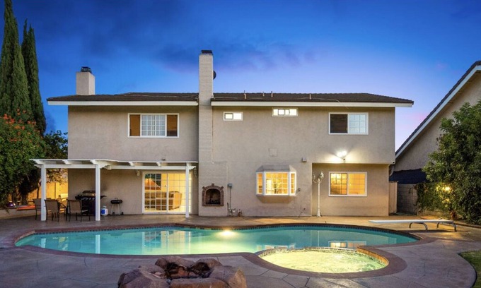 Fountain Valley House | COME ENJOY! Pool * Hot Tub Spa * Arcades * King Bed * Game Room!