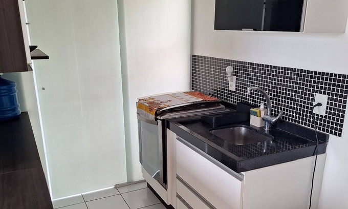 Sumare Apartment | Condominio Fechado Portaria 24 hs - Apartamento 2 Dorm- Av Amizade - Sumaré SP