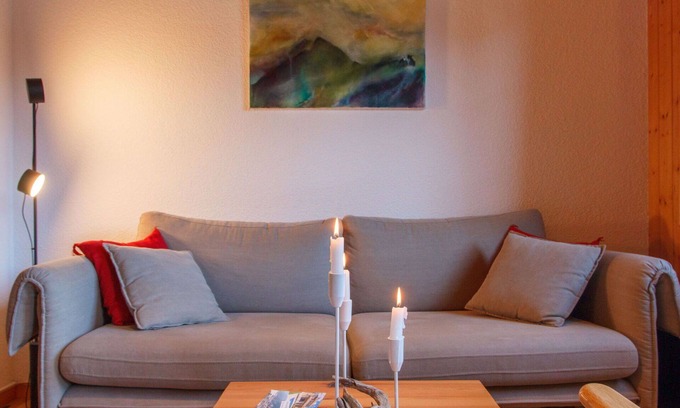 Val d'Illiez Apartment | Cosy apartment for 6 people with balcony and panoramic view