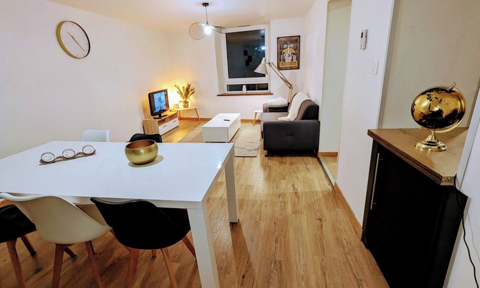Charmes Apartment | Cosy duplex apartment with private terrace and 4 bikes in the Vosges mountains