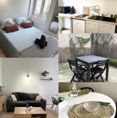 Marmande Apartment | Cosy T1 30m2 avec cour en plein cœur de ville