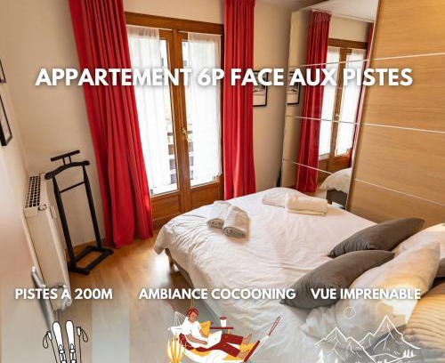 Vars Apartment | Cosy T2 6p - vue imprenable sur la station de Vars
