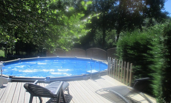 Ydes House | Cottage with heated swimming pool