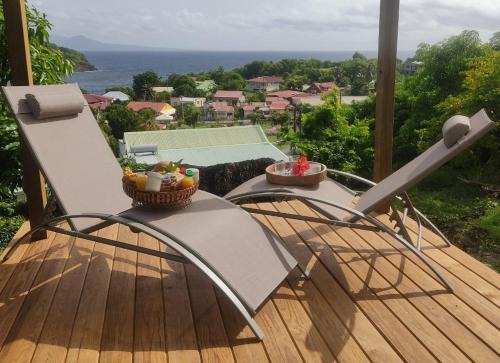 Grand Anse House | Cottages Les 3 Rochers - Vue sur mer