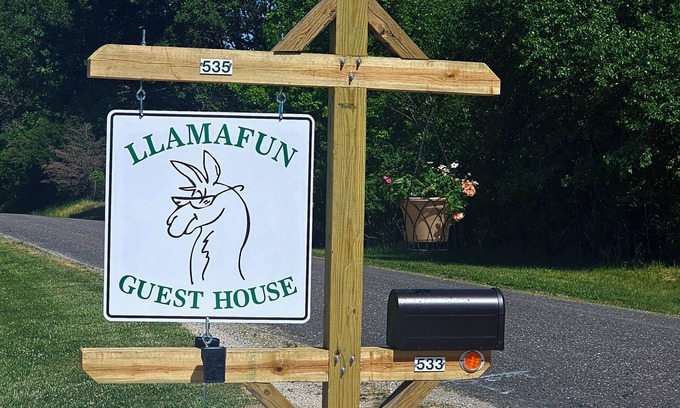 Bluffs House | COUNTRY HOME WITH LLAMAS JUST OUTSIDE THE WINDOWS!
